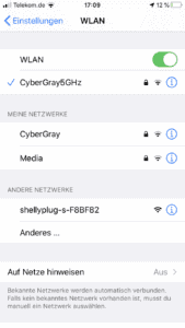 Wlan Netzwerk auf 2,4 GHz wechseln